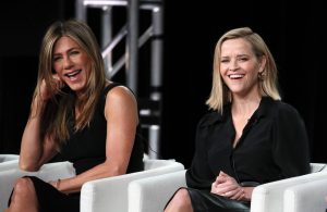 Jennifer Aniston and Reese Witherspoon recreate Friends scene in funny sketch