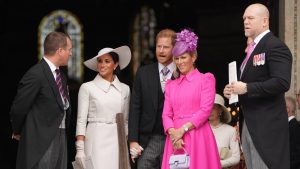 Mike Tindall had some kind and reassuring words for Meghan Markle