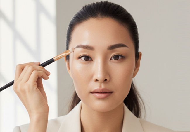 The 5-Minute Lifted Brow Look, Step by Step