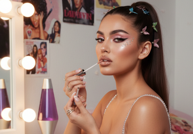 Bebot Makeup: 5 Steps to Master the Bold Y2K Glam Look