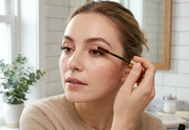 Why Brown Mascara Makes Your Everyday Makeup Look Softer Than Black
