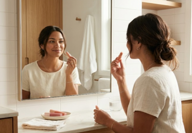 Tinted Lip Balm Is 2026’s Recession Beauty Trend: Here’s the Drugstore Dupe Stack